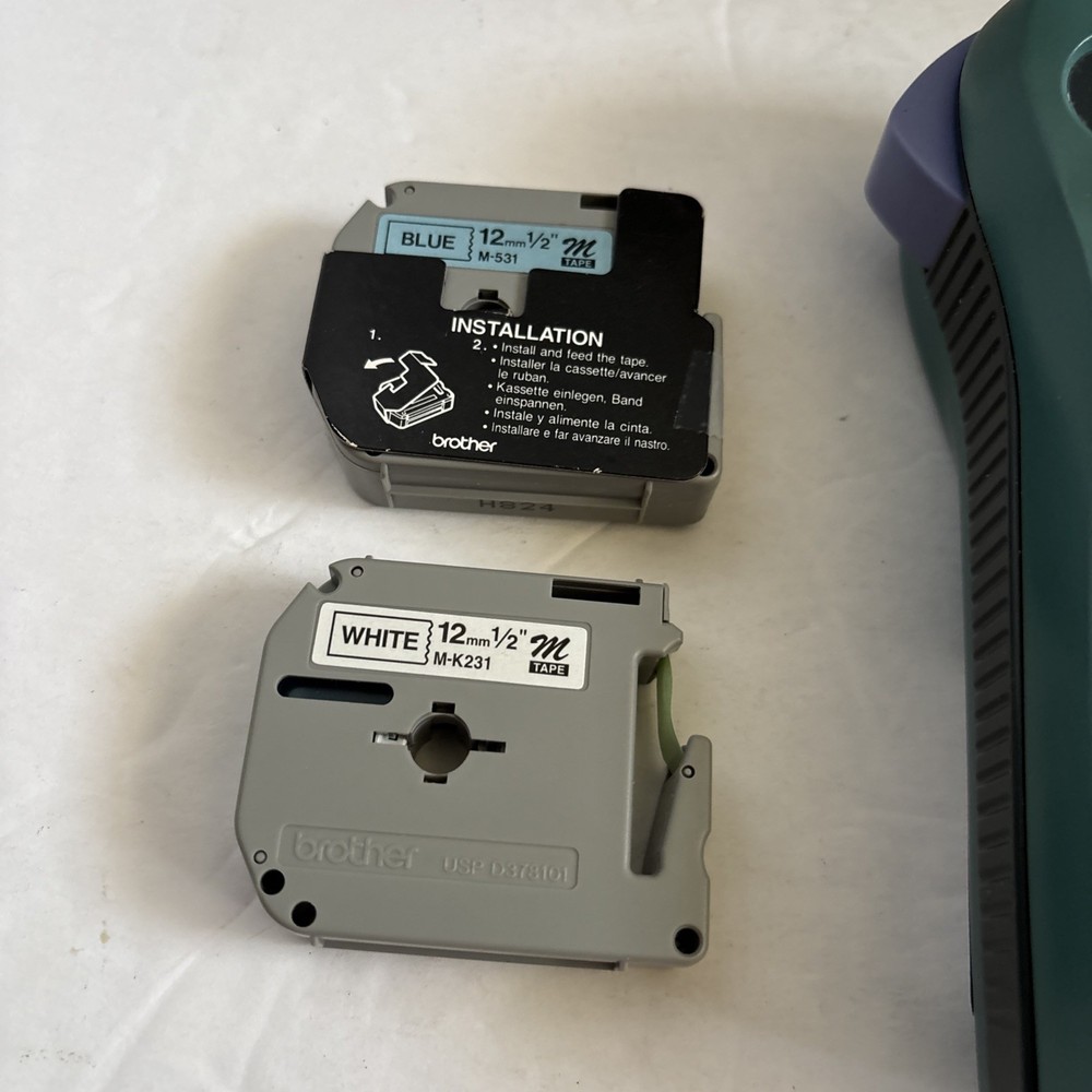 Brother P-Touch PT-85 Thermal Label Printer Bundle **TESTED & WORKING**