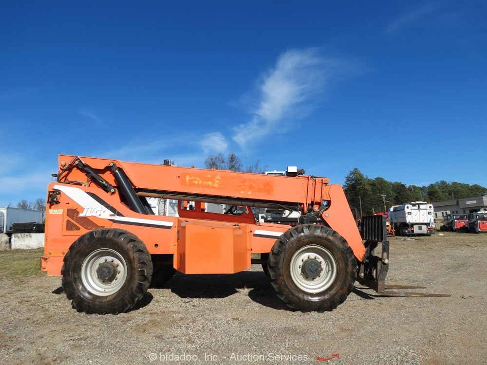 2015 Skytrak 8042 42' 8,000 lbs Telescopic Reach Forklift Telehandler bidadoo