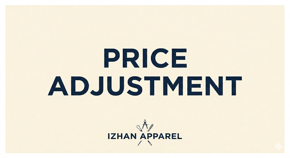 Price Adjustment / Additional Service Fee