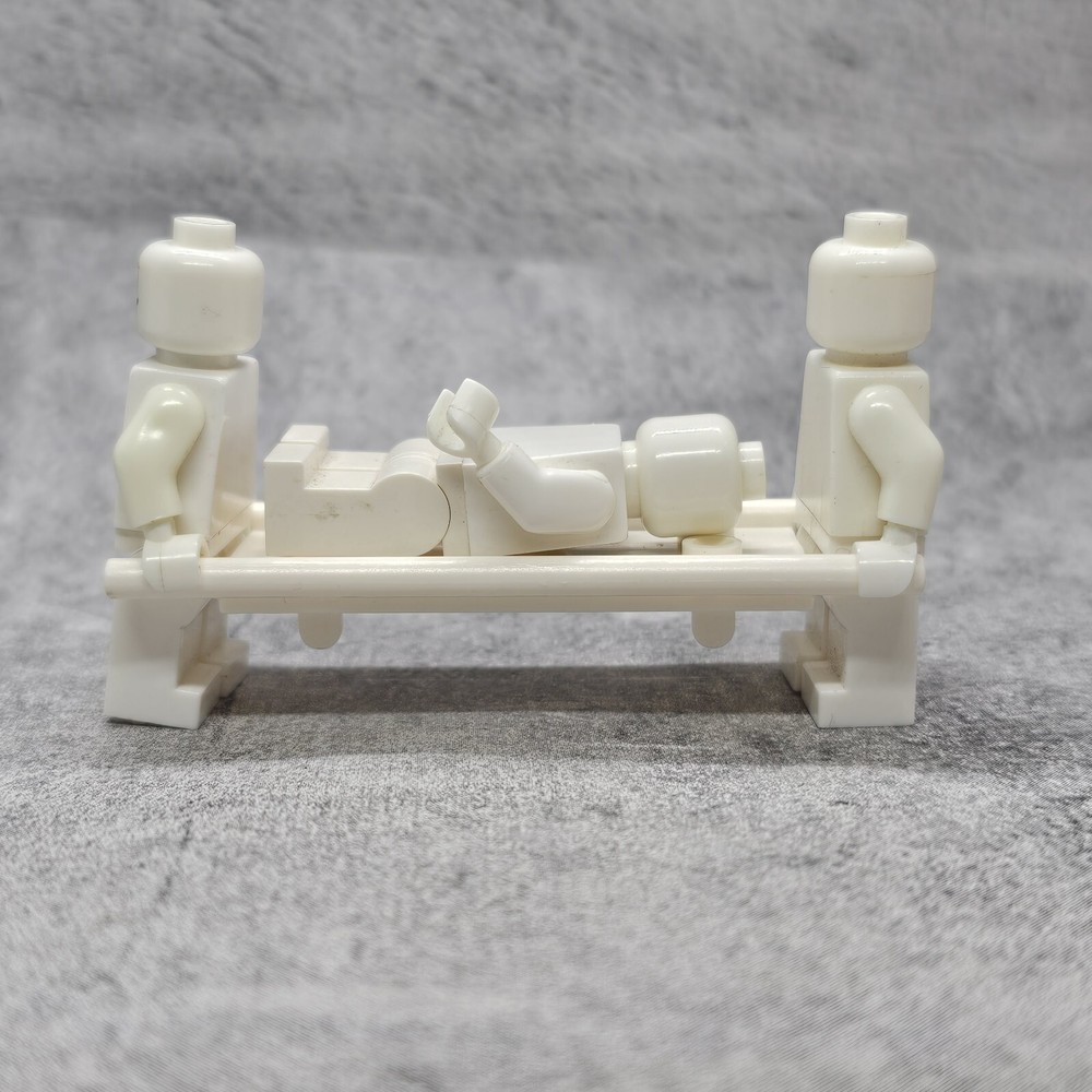 4pack Medic Stretcher Blocks Accessories for Minifigures Wdb01