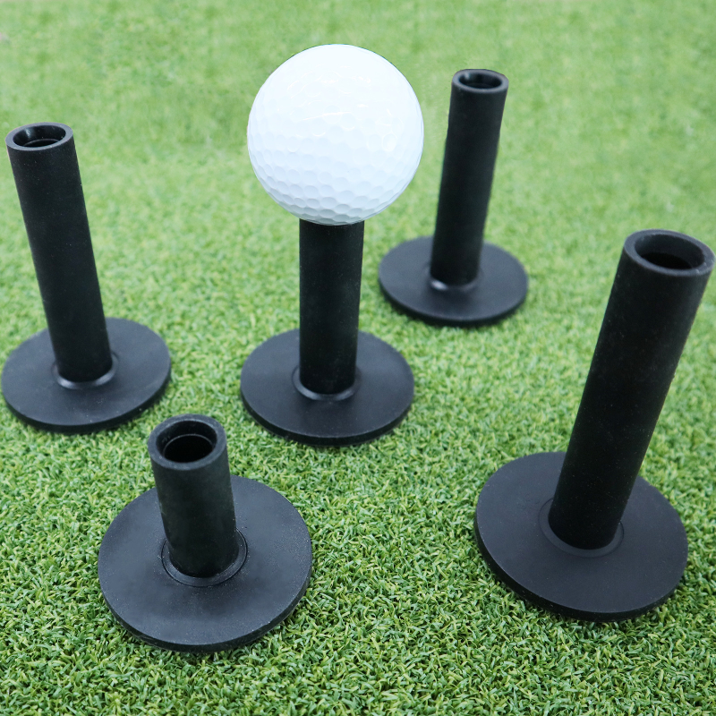New Golf Rubber Tee For Driving Range Practice Mat 3/5/6 Pack Fast Ship