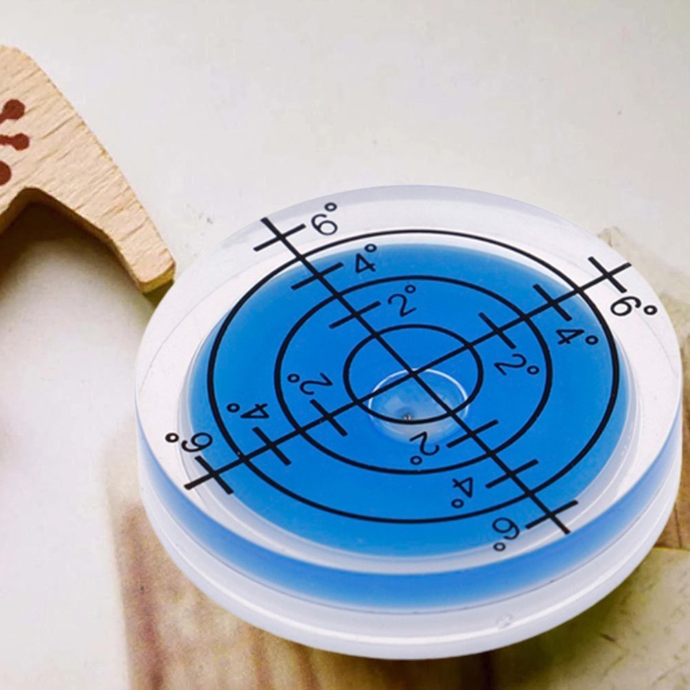 Bubble Level 32mm 3pcs 32mm Degree Mark Highly Translucent Round Circular