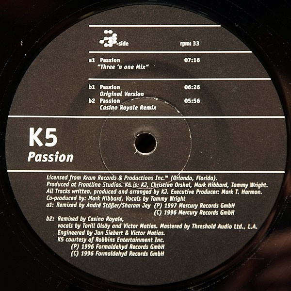 K5 - Passion (Euro release)