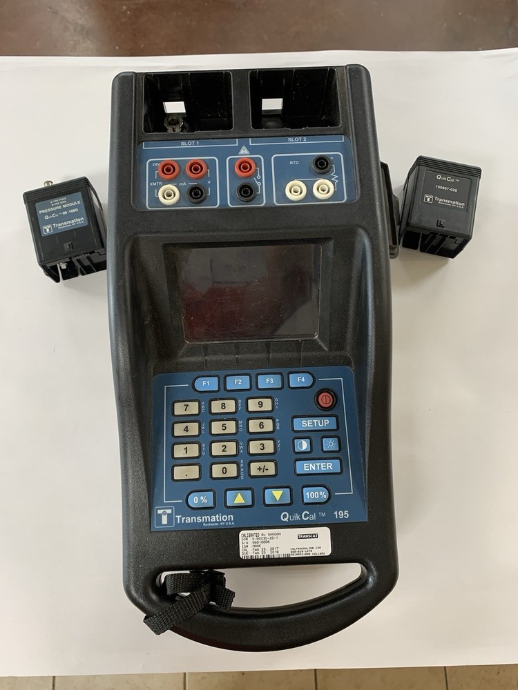 Transmation Quik Cal 195 Multifunction & Pressure Calibrator