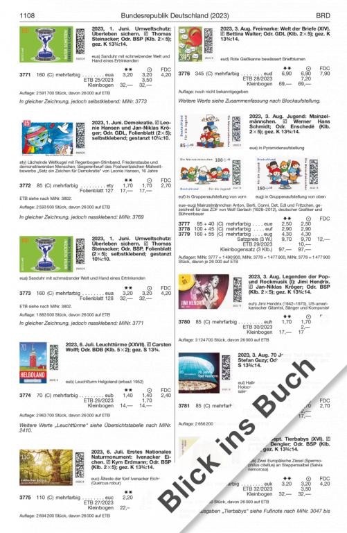 Michel Catalogue 2024/2025 - Germany. New