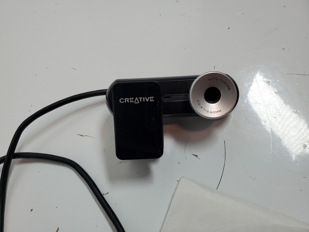 USED Creative Labs VF0470 Live! Cam Notebook Pro 1.3 MP w/CD