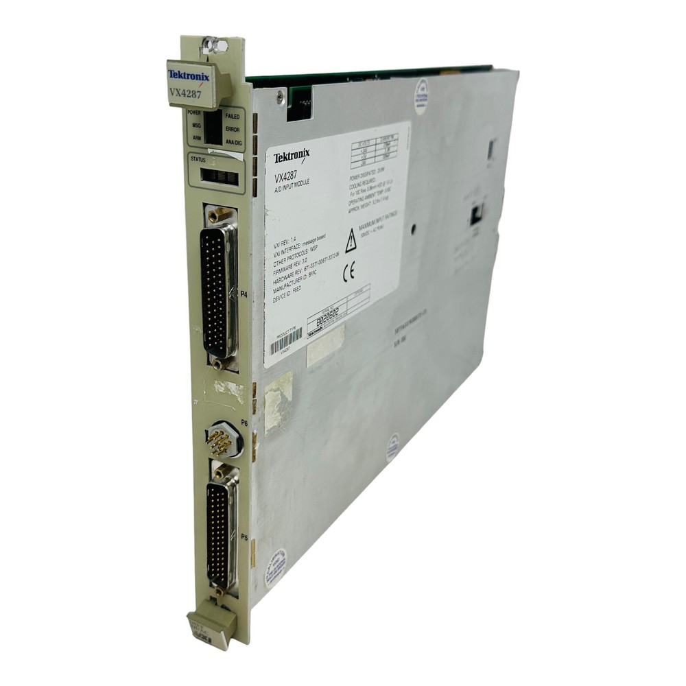TEKTRONIX VX4287 A/D INPUT MODULE S/N B020602