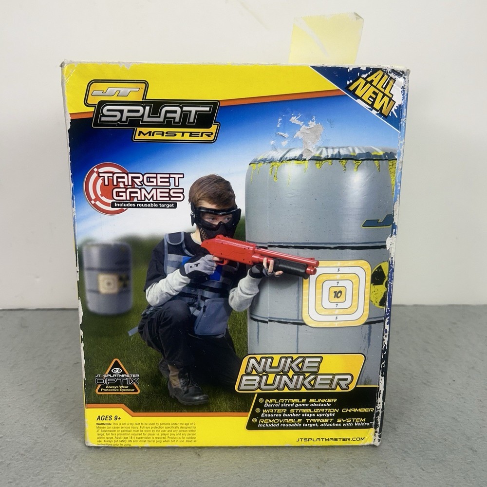 JT Splatmaster Inflatable Nuke Bunker NEW Open Box