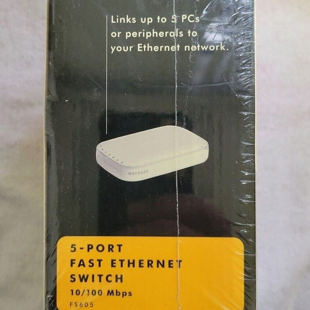 NetGear Fast Ethernet switch (FS605) 5-Ports