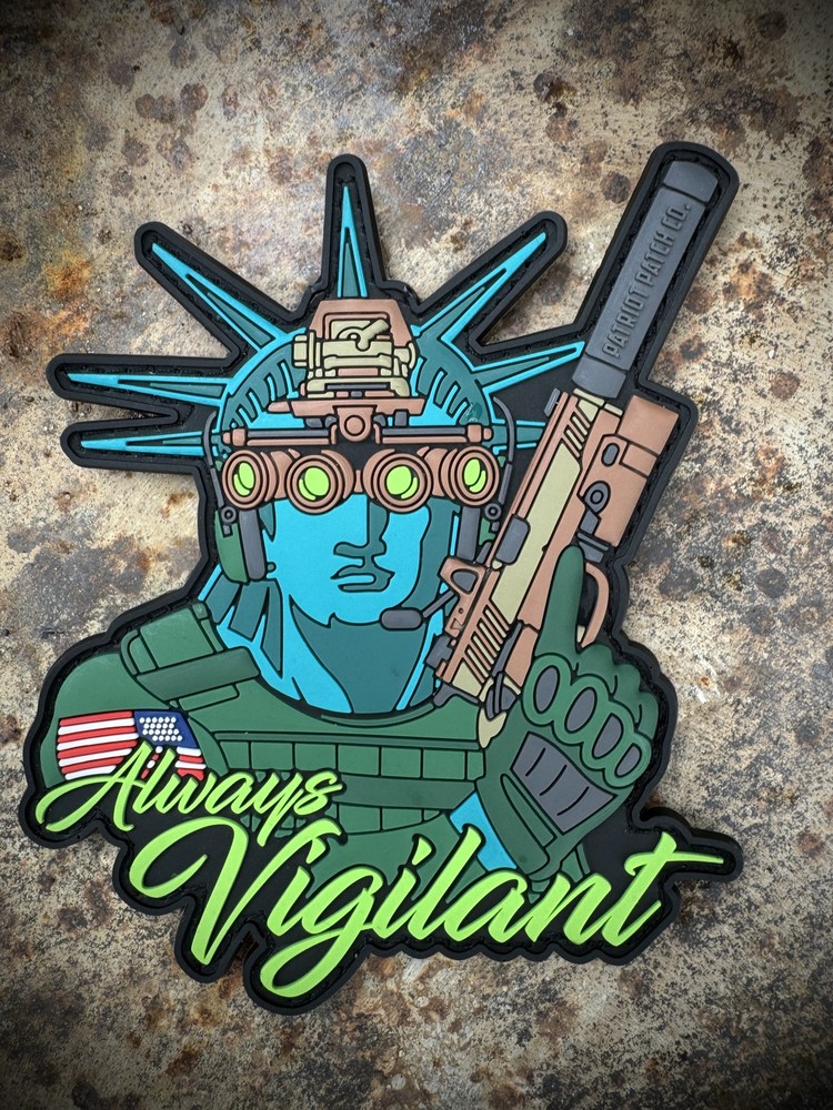 Patriot Patch Co. - Always Vigilant Liberty 2.0 - PVC Patch