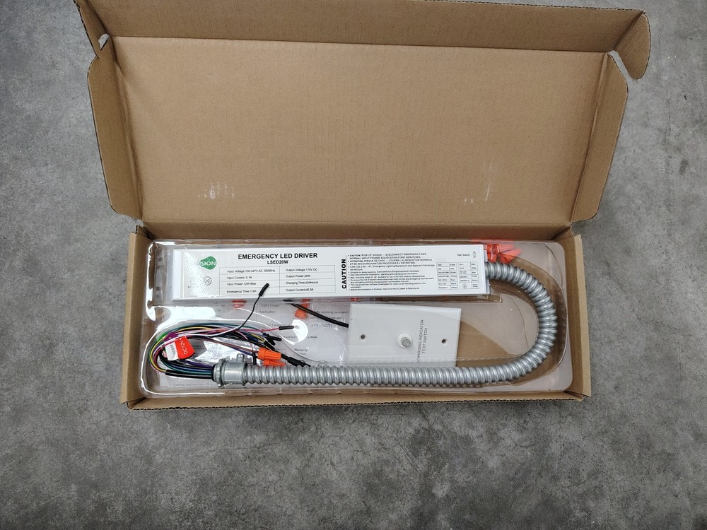 LED Emergency Backup Driver 20W Emergency Time
