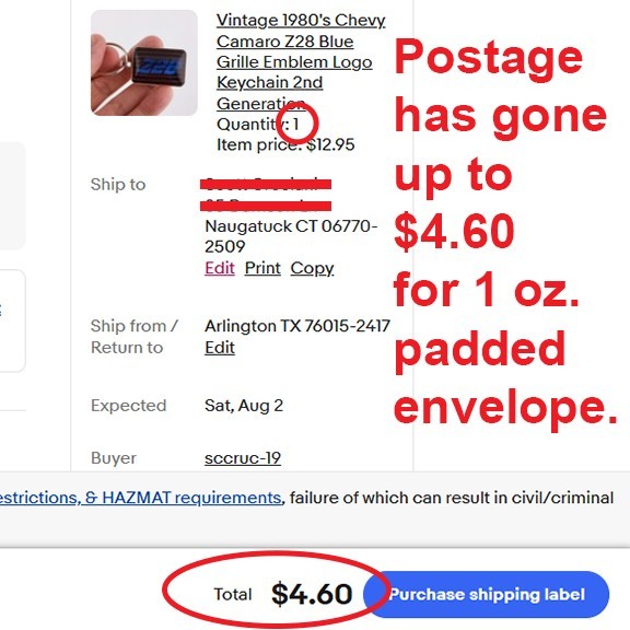 Vintage Chevrolet C4 Corvette Emblem Badge (1983-1996) 1.2" Diameter Keychain