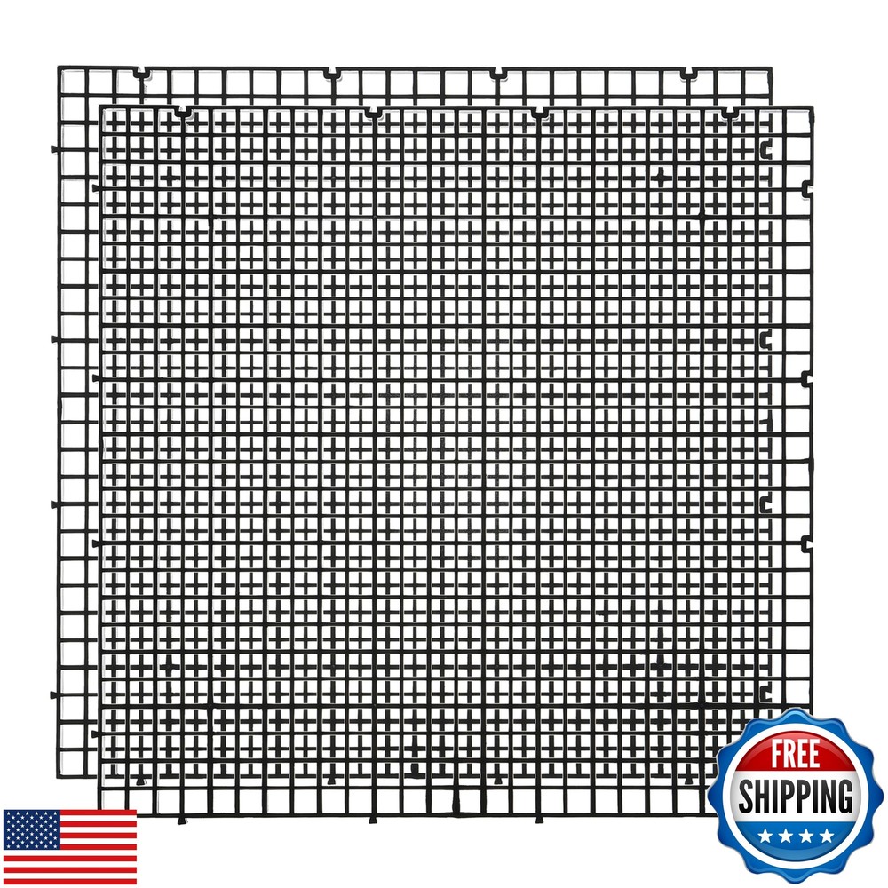 ALEGI Aquarium Plastic Grid Divider Tray Egg Crate,Grid Isolate Board Divider