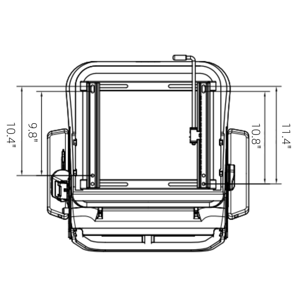 Universal Forklift Excavator Tractor Mower Seat with Armrest Safety Belt