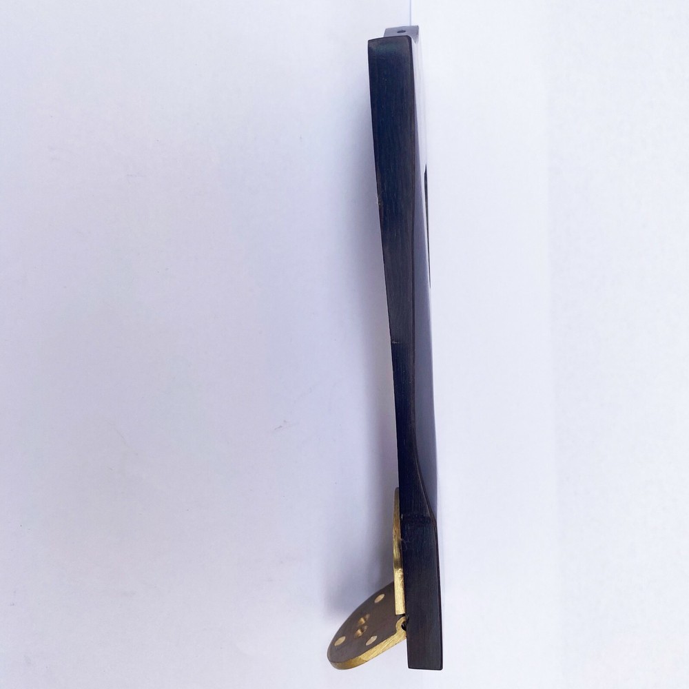 Solid ebony tailpiece for Jazz archtop guitar