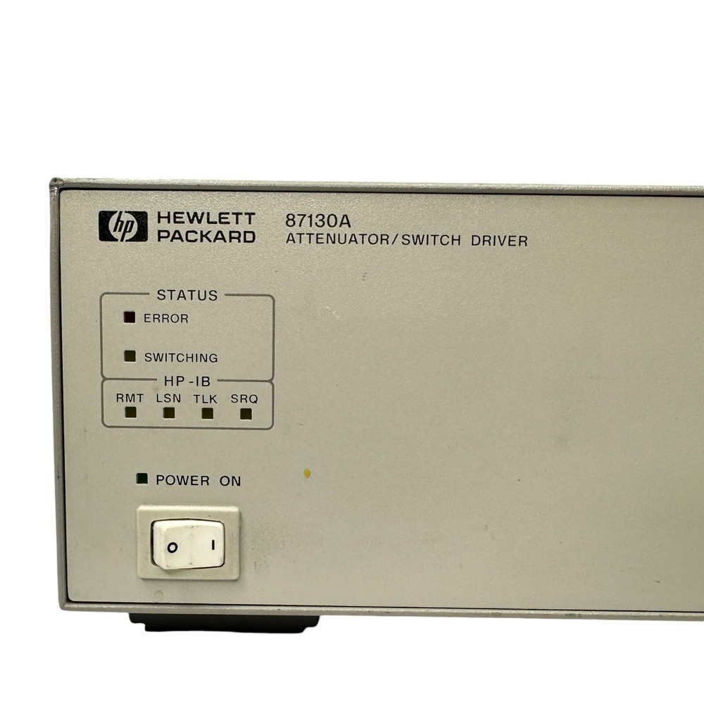 HP Hewlett Packard 87130A Attenuator / Switch Driver