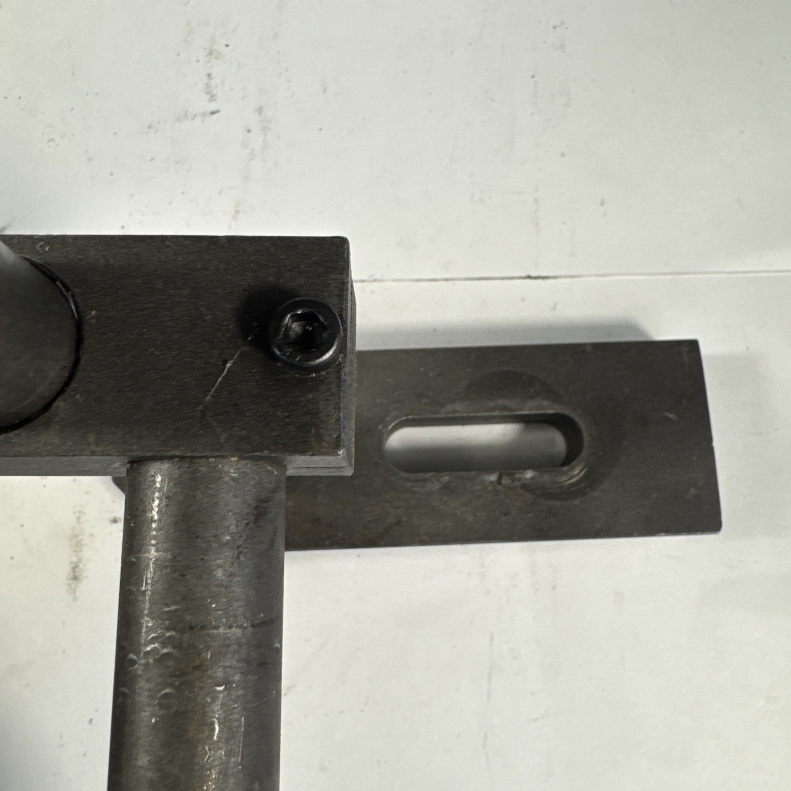 Adjustable Mill Stop with Slotted Clamp 8” Height -Hardened Steel -Heavy Duty