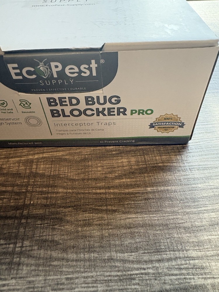 Bed Bug Interceptors – 4 Pack | Bed Bug Blocker (Pro) Interceptor Traps | Insect