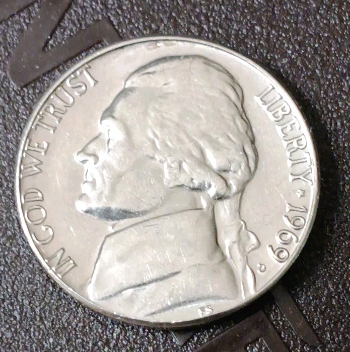 Mint Mark Jefferson Nickel.