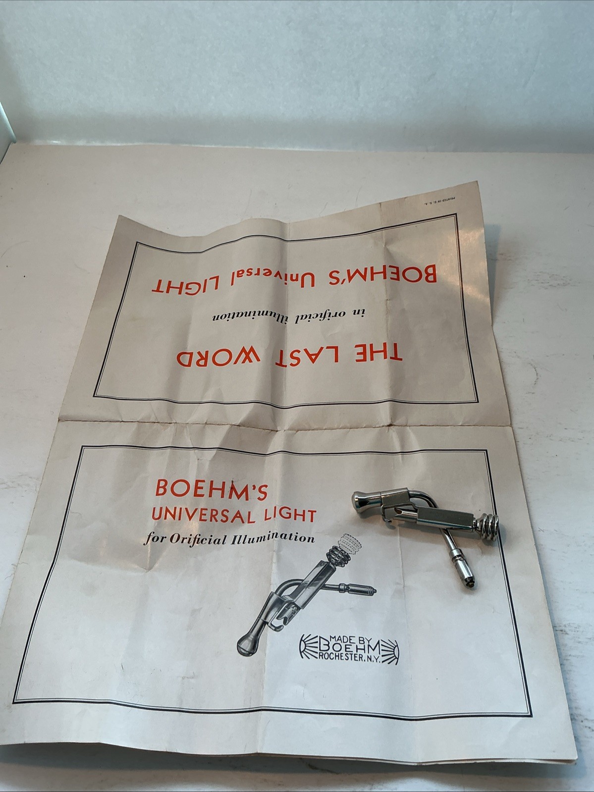 VTG SURGICAL MEDICAL tool , With Book, BOEHM, ROCHESTER, N.Y