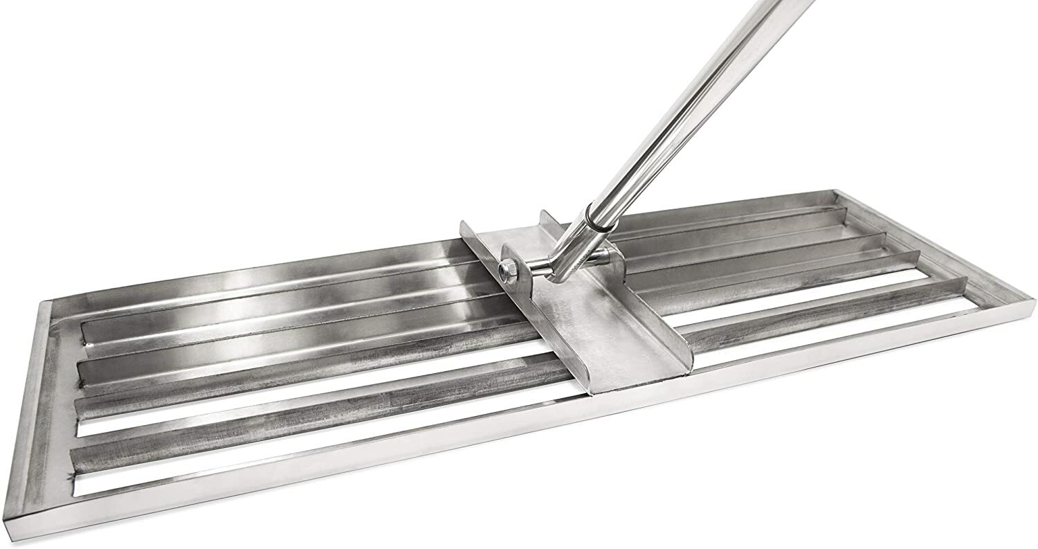 Varomorus Stainless Steel Lawn Level Tool with Handle for Grass Golf Field