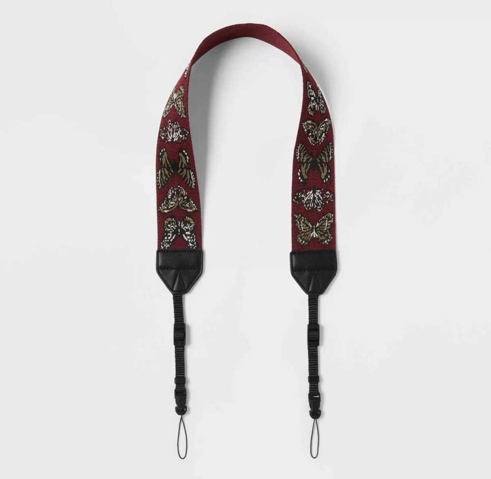 🥥 Heyday Butterfly Camera Neck Strap Camera Strap🆕AS SHOWN