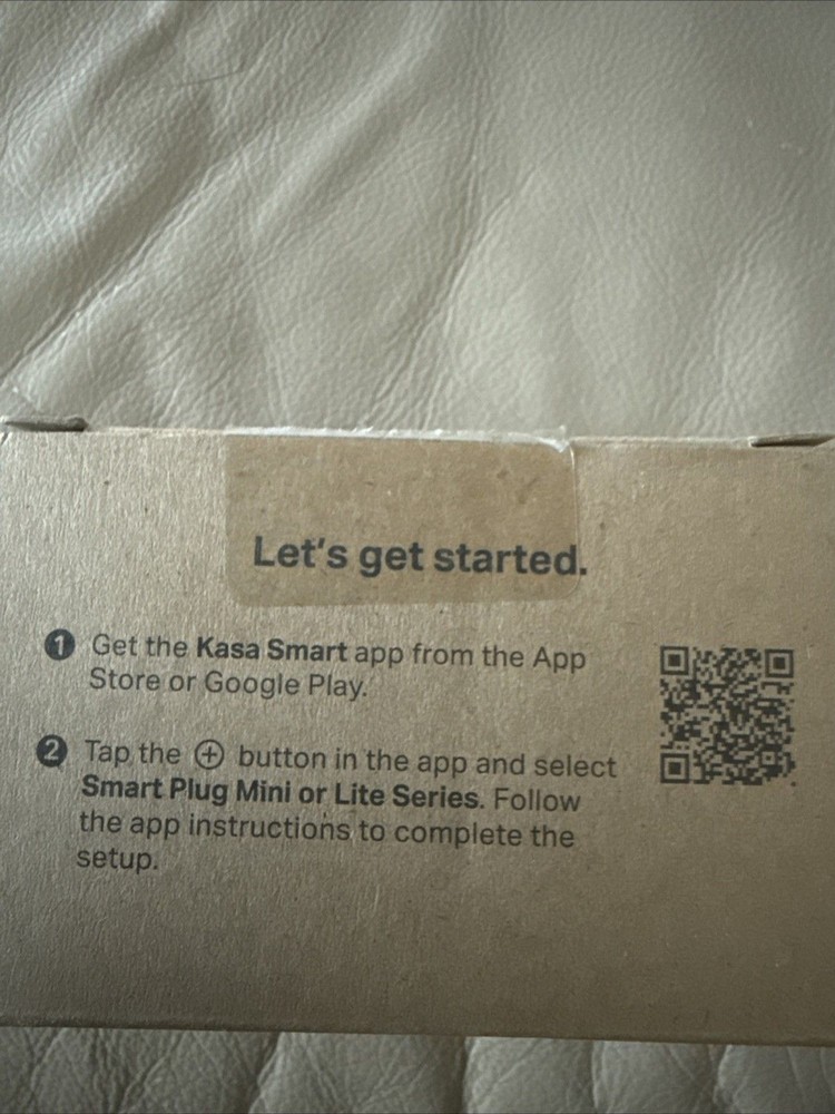 Kasa Smart WiFi Plug Mini 2 Pack Open Box control Automatically from phone