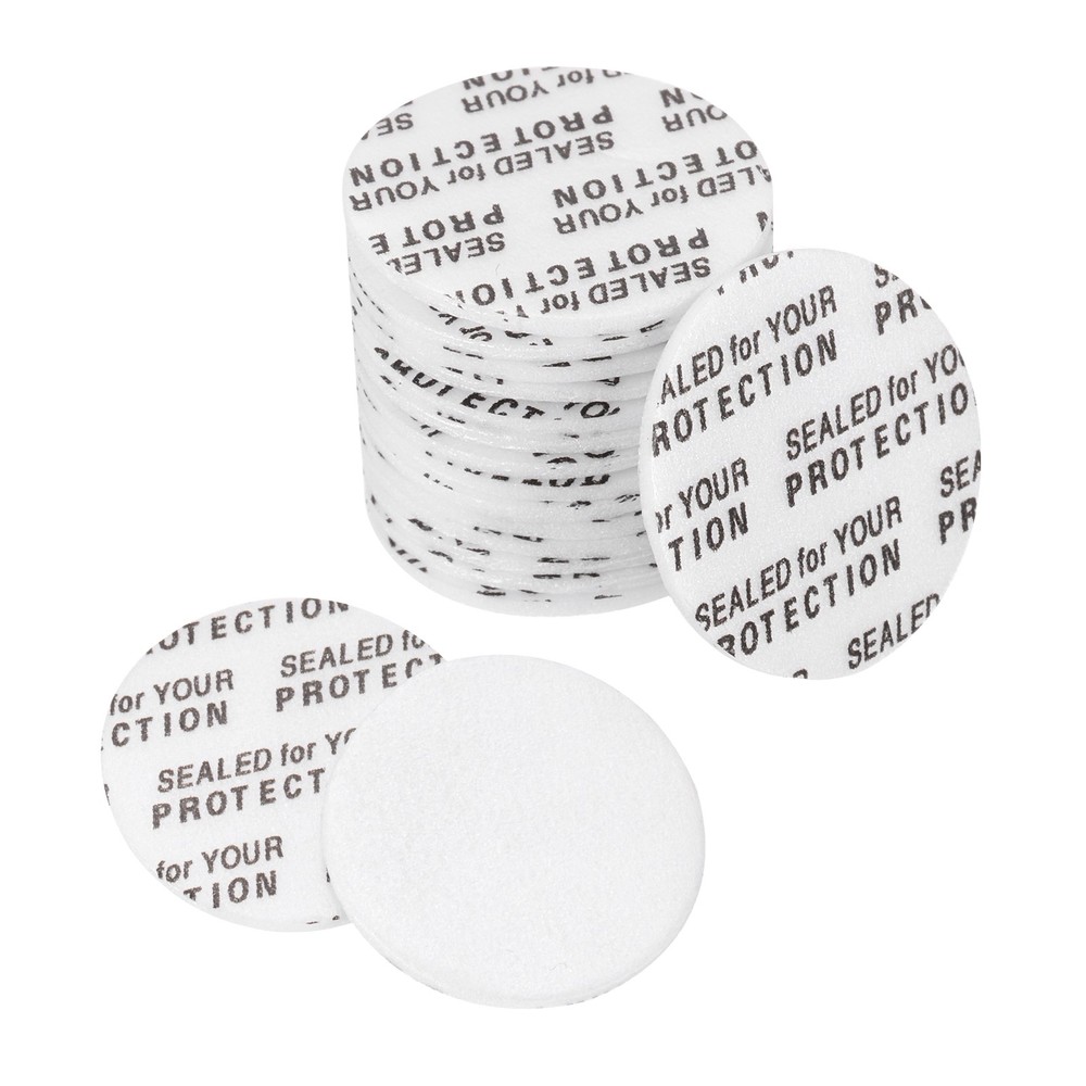 80Pcs 20mm/0.79" Adhesive Round PS Pressure Sensitive Seals