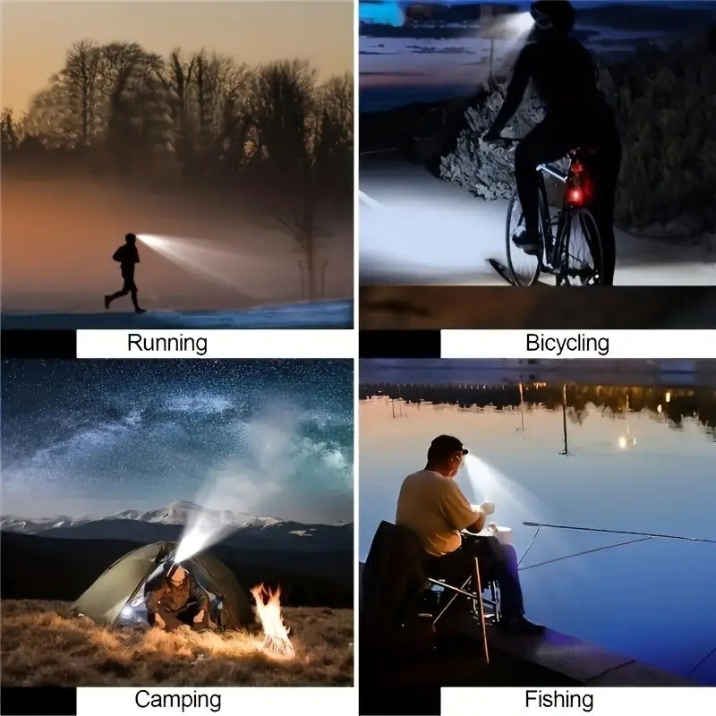USB Rechargeable, LED Headlight - Multifunctional Car Light Outdoor Camping