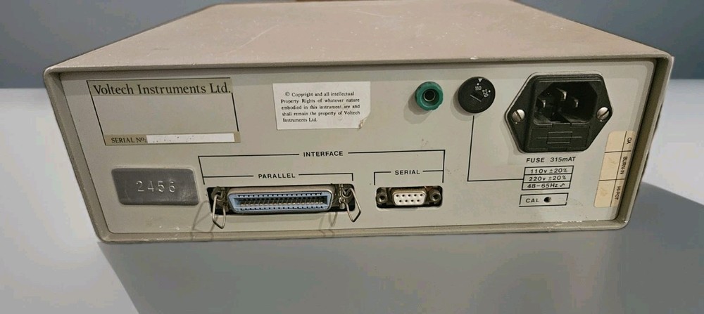 VOLTECH TF2000 FREQUENCY RESPONCE ANALYZER - WORKING
