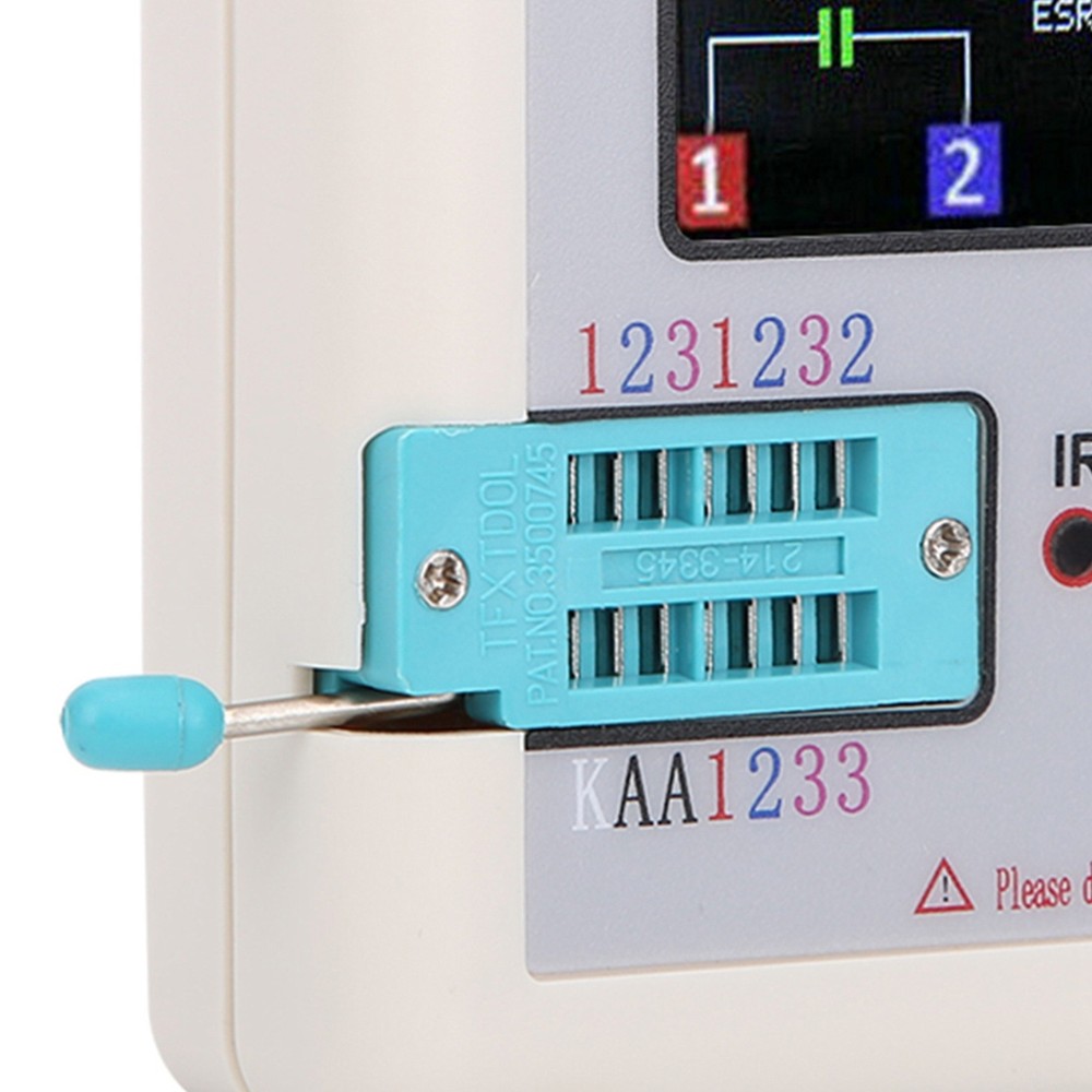 Multifunction Transistor Tester Portable Operation For Electronics Hobbyist Use