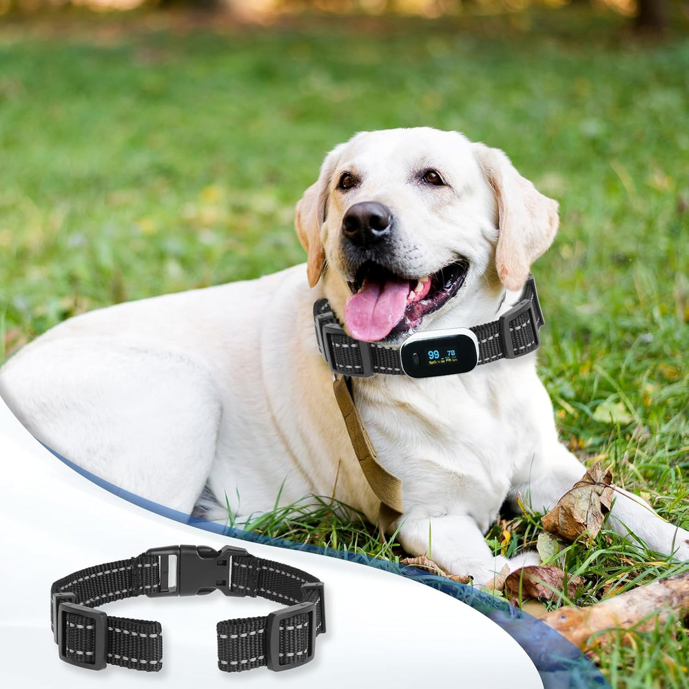 Reflective Collar Replacement Strap, Dog GPS Training Bark Receiver Collars, Hea