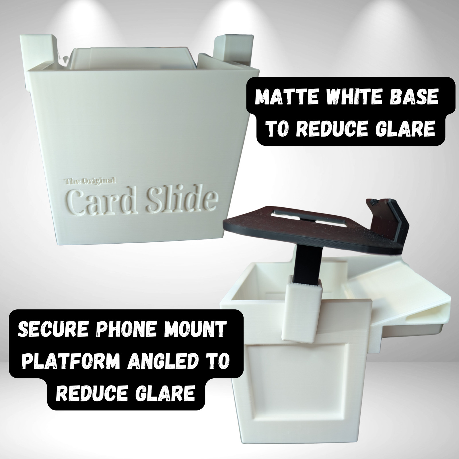 Card Slide - Card scanner stand - Scan sports cards or TCG with toploaders on!