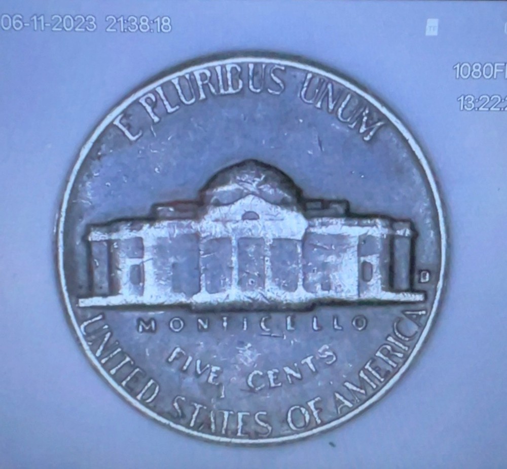 1964 d jefferson nickel!