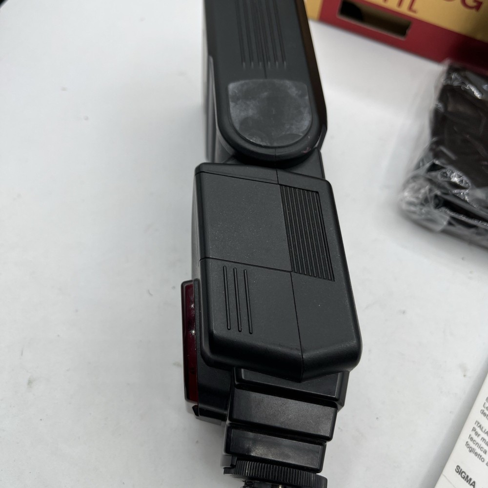 Sigma EF-500 DG ST Shoe Mount Flash - Sigma SA Mount Flash Not Tested