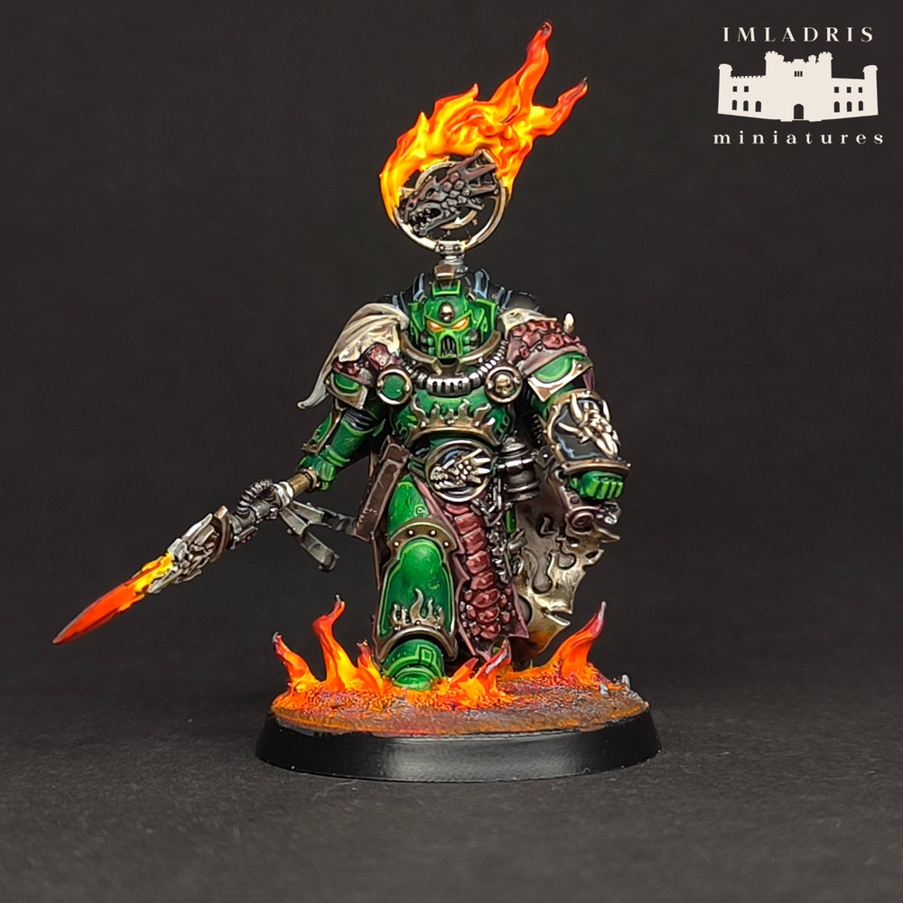 Vulkan He'Stan | Salamanders | Warhammer 40k | painted