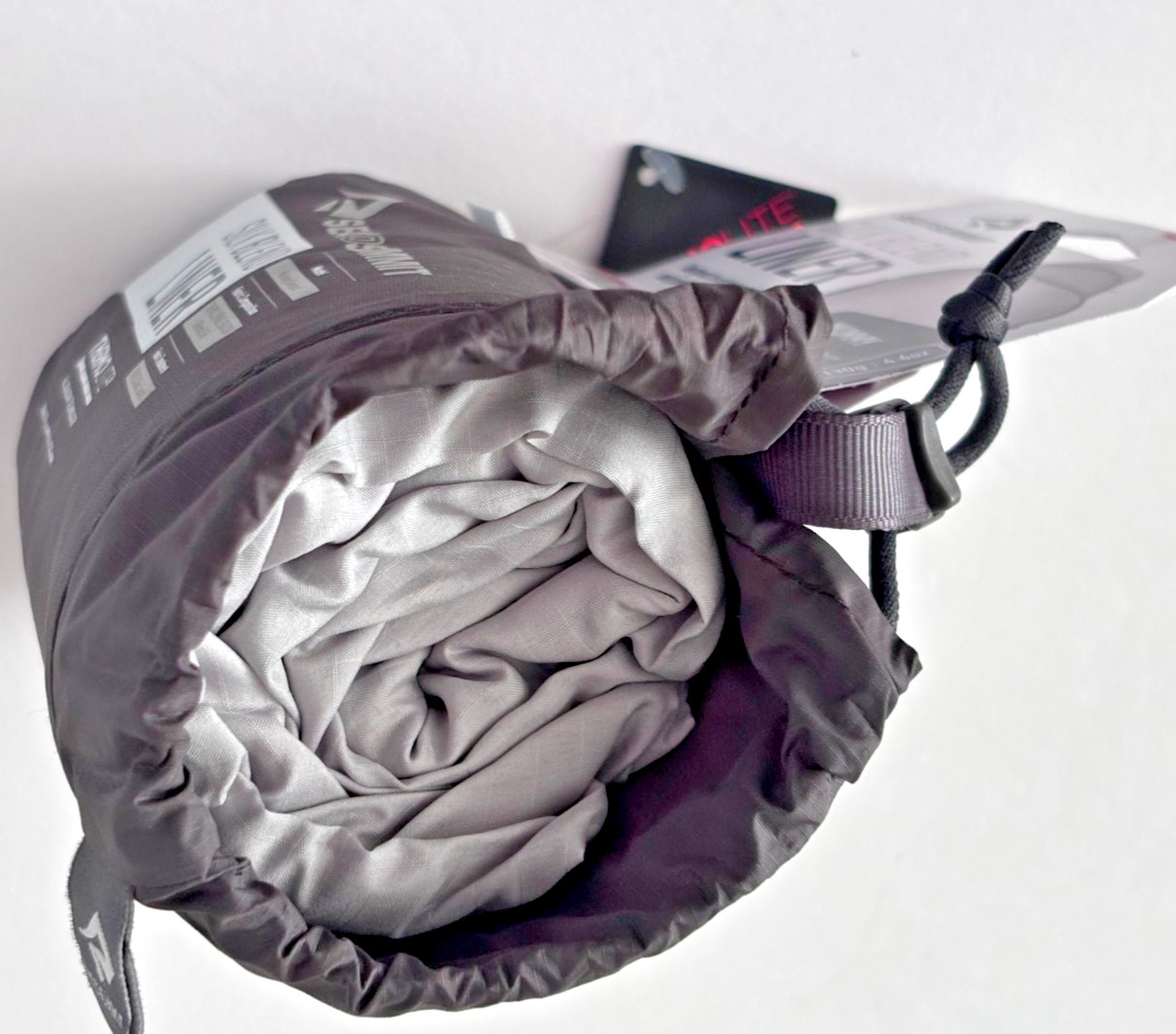 Sea To Summit Silk Blend Gray Mummy Sleeping Bag Liner Small/Compact/Short NEW!