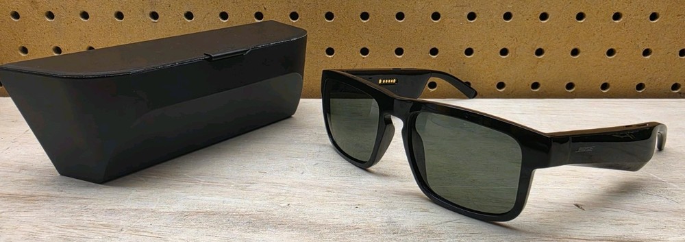 Bose Frames Tenor Rectangular Bluetooth Audio Sunglasses - Black NO CHARGER