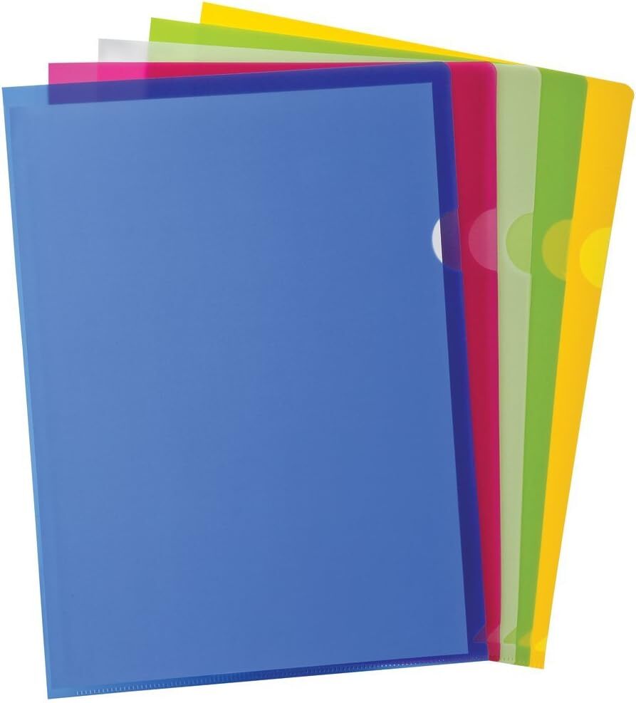 Pendaflex Poly Project Pocket, Letter Size, Assorted Colors, 1-Pack,