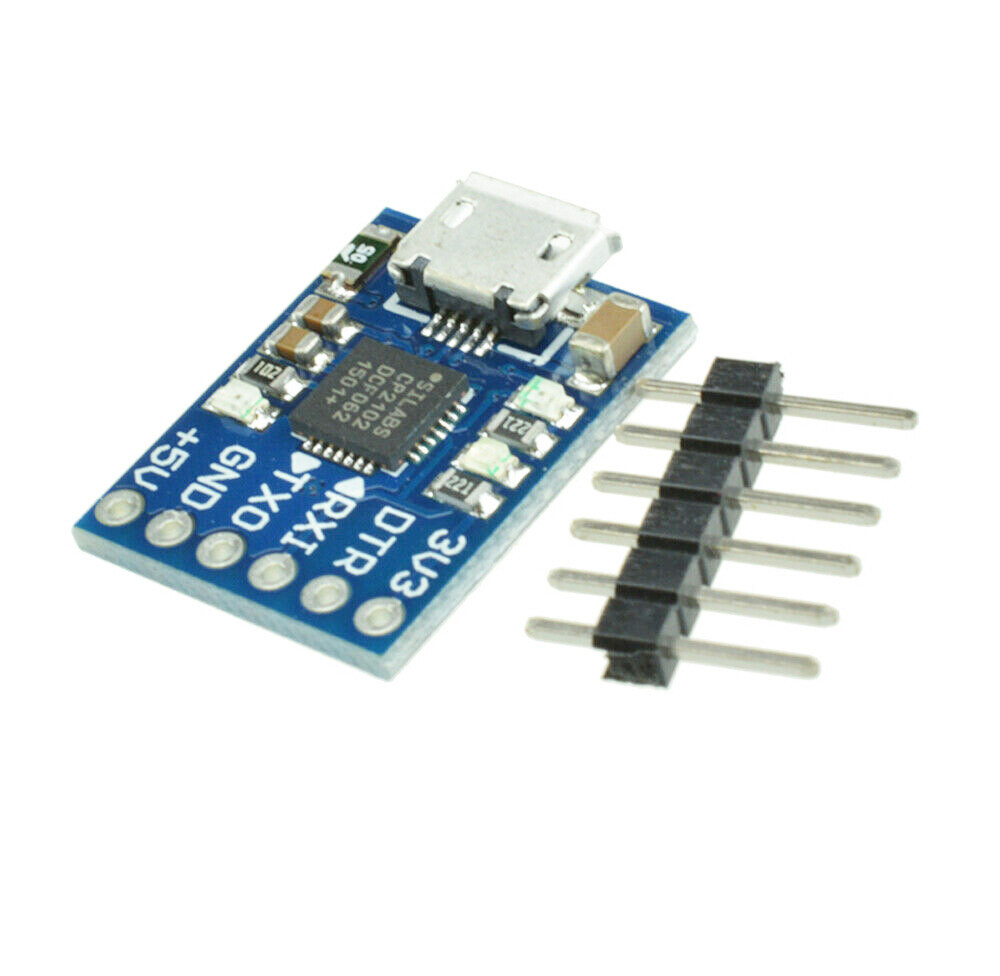 Replace FT232 MICRO USB to UART TTL Module 6Pin Serial Converter CP2102 STC