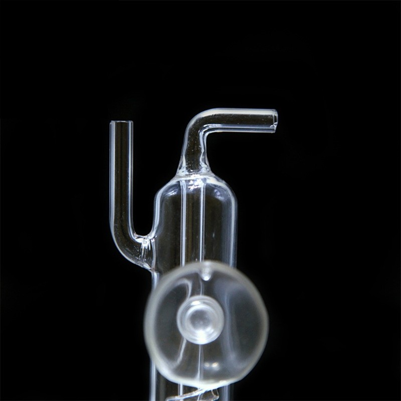 Glass CO2 Diffuser Bubble Counter for Aquarium Easy Fix by Suction Cups
