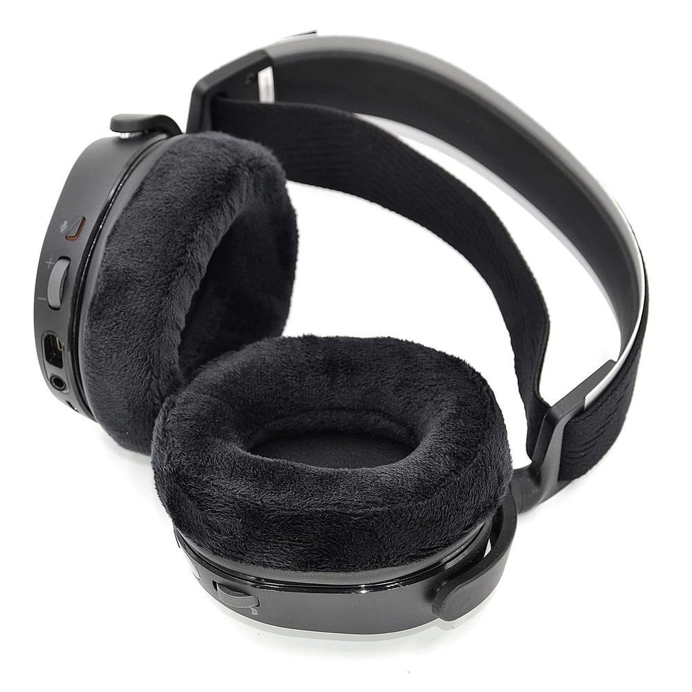 Arctis 7 Velour Thicker Upgrade Quality Earpads - Replacement Ear Black