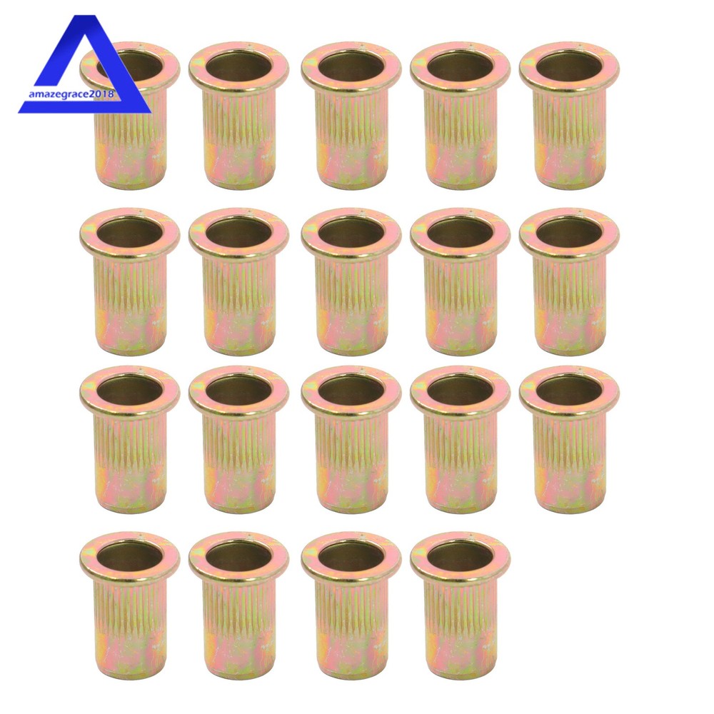 70 Pack Heavy-Duty Rivet Nut Tool Set - 14" with Extra Components With Case