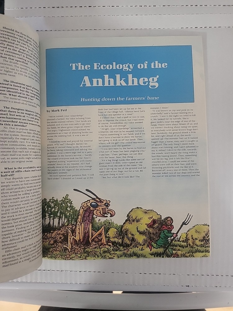 Dragon Magazine, Issue #117, Dungeons & Dragons
