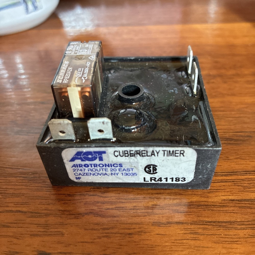 Minuteman Timer Relay True Off 24 Volt 5 Seconds