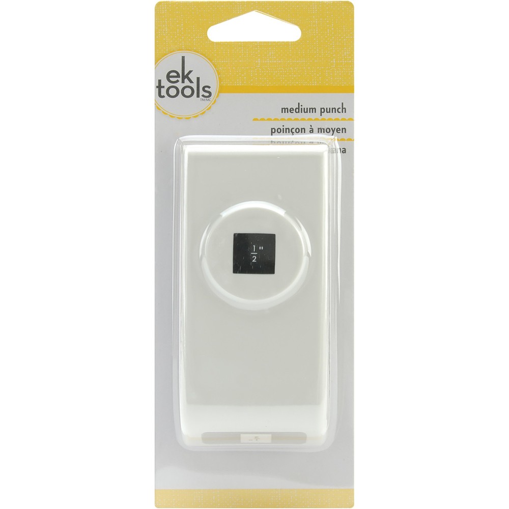 EK Medium Punch-Square, .5"