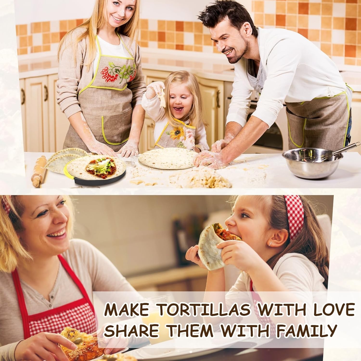 8-10” Tortilla Sealer, Flour Tortillas | DIY Make Sealed Quesadillas，Tacos