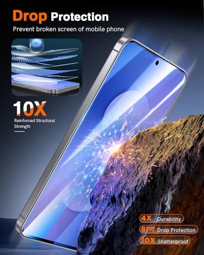2 Pack for Samsung Screen Protector, Fingerprint Unlock, 0 Galaxy S25 FE