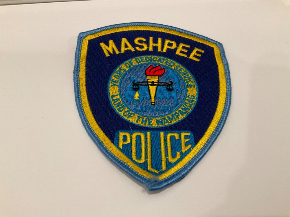 Mashpee Police State Massachusetts MA Full Color Cape Cod
