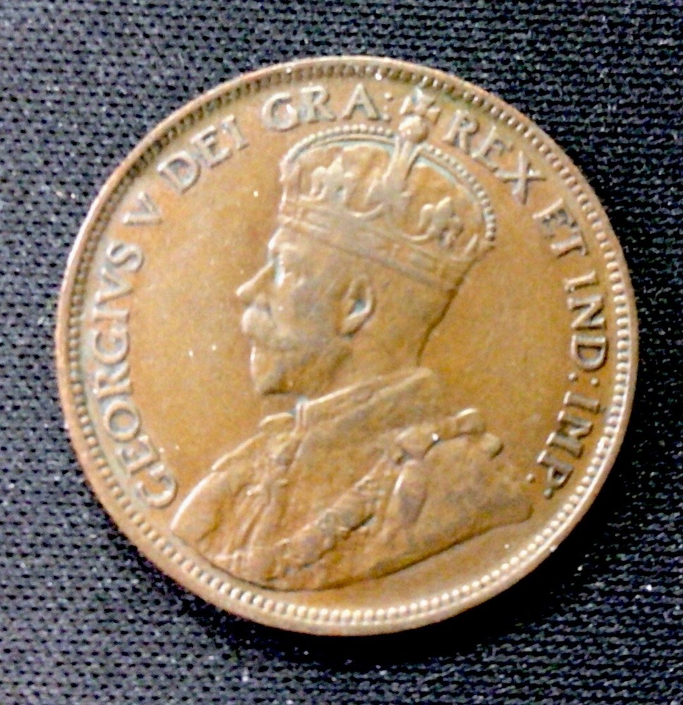 1917 Canada 1 Cent! WWI! ENN Coins
